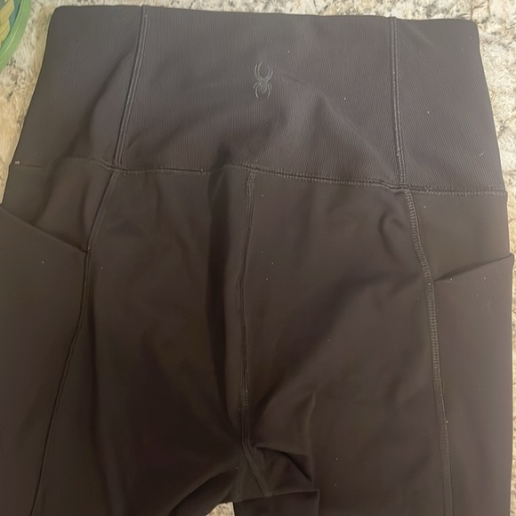 Black Spyder women’s active leggings size small - Picture 4 of 4